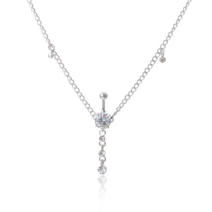 Personalisierte einfache Mode Micro-inlaid Körper Kette