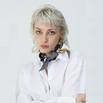 Spring ladies silk scarves