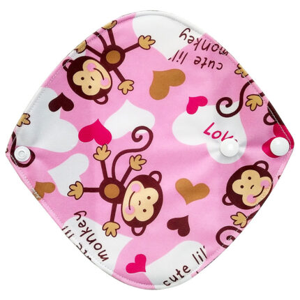 Wiederverwendbare Damenbinde aus Stoff