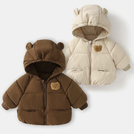 Winterbrotmantel Baby Winter Baumwolle gefütterte Jacke